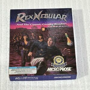 Rex Nebular And The Cosmic Gender Bender - CIB SEALED 3.5” disks